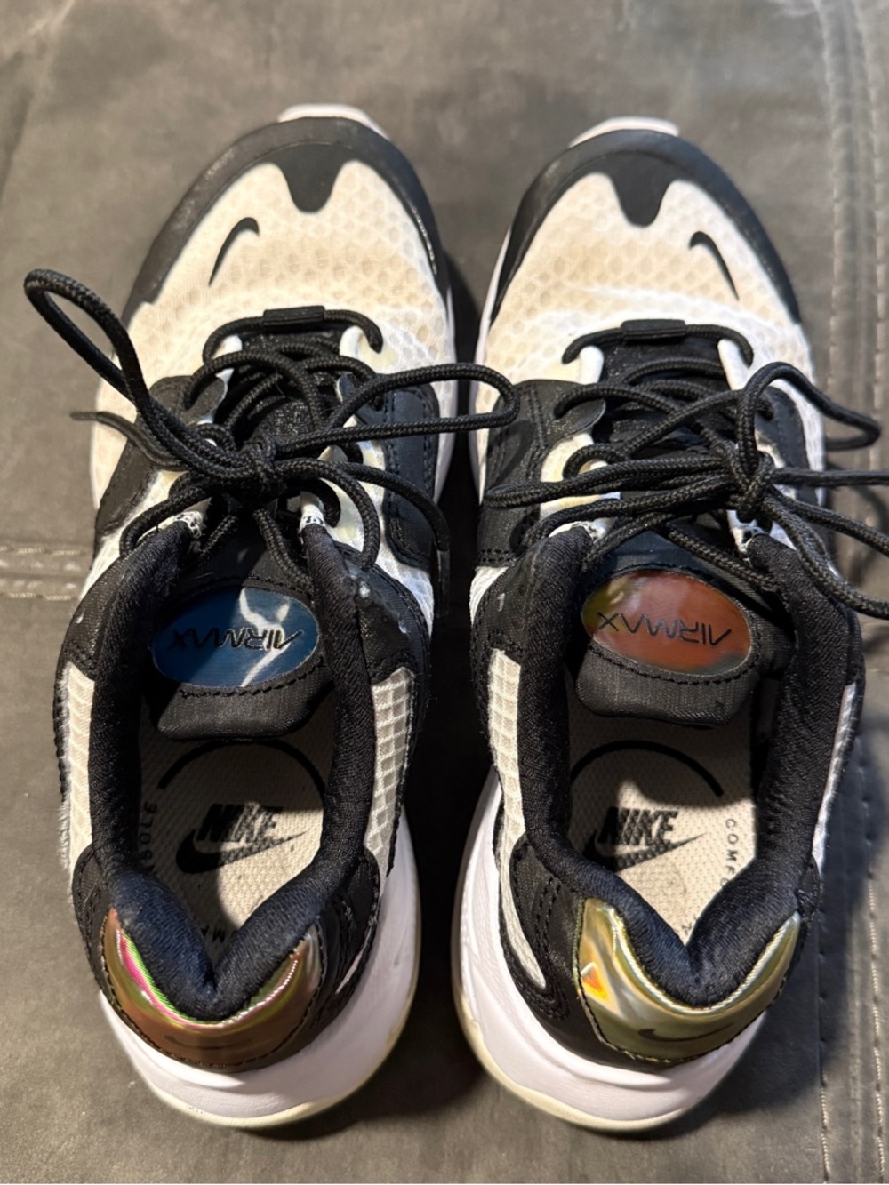 Nike Air Max 2X CK2947 100 White Black Womens Size US 6.5